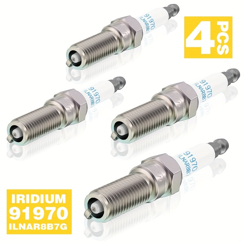 4 dona Iridium chiroqlari avtomobil I6 dvigatellari uchun Buick Chevrolet MG Roewe uchun