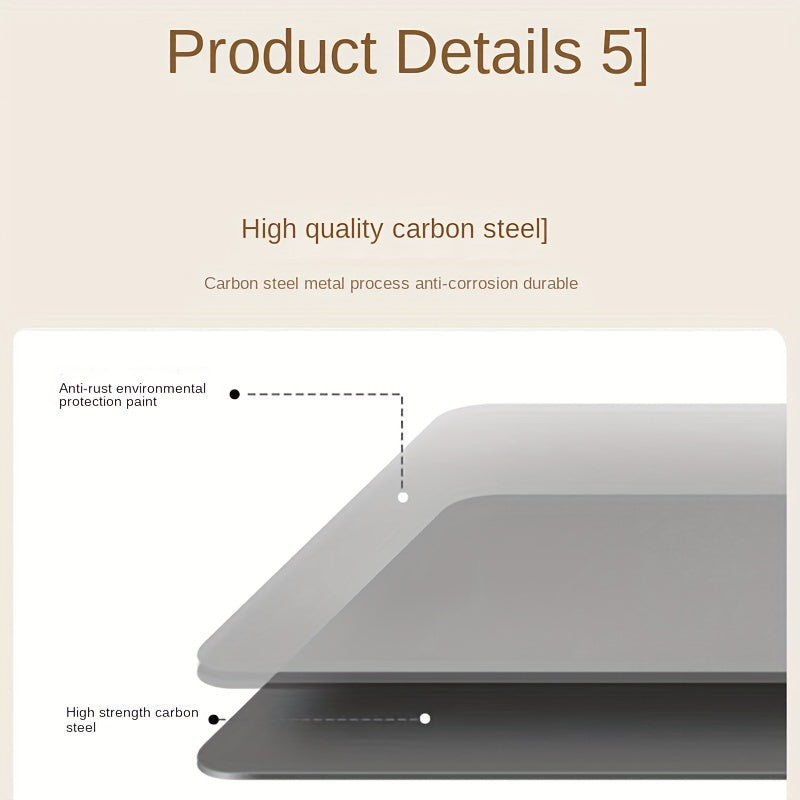 Black Metal Hanging Wine Glass Rack No-Drill Under Cabinet Stemware Organizer