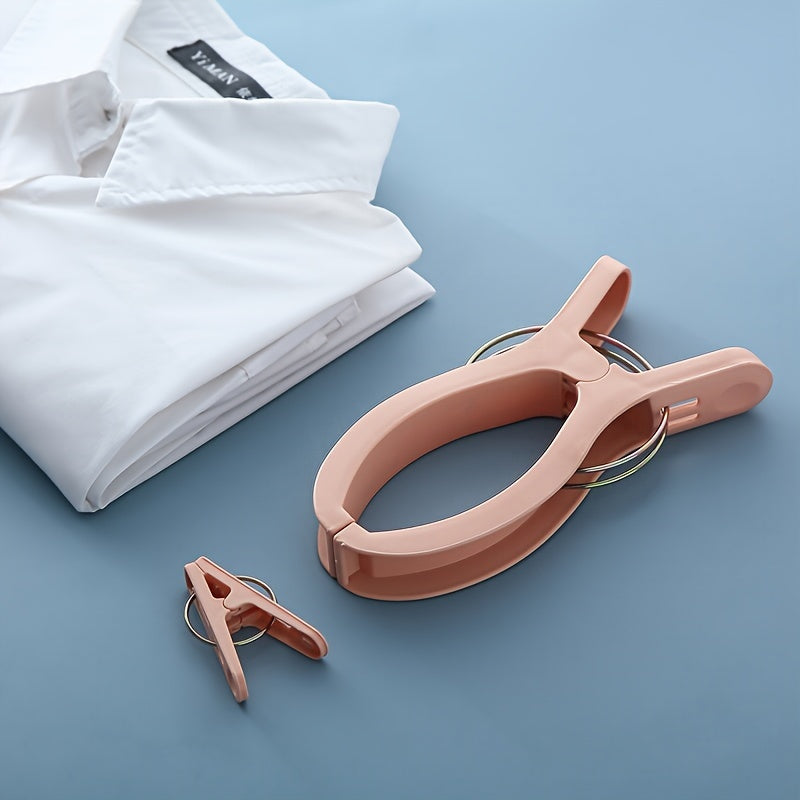 Juego de 6 pinzas de ropa de plástico extra grandes a prueba de viento para secar y uso en exteriores