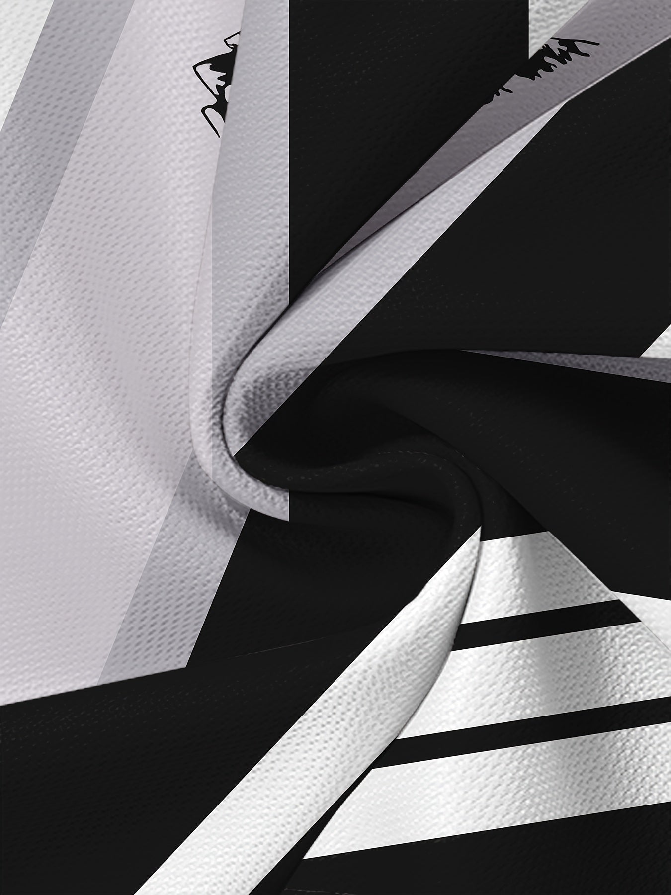 Men's Polyester Striped Crew Neck T-Shirt Regular Fit All-Season