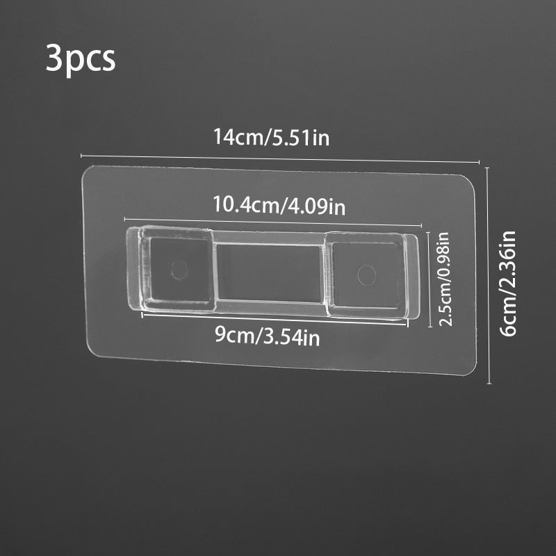 Yog'och aksessuarlarni osishga mo'ljallangan bohemiy plastik devor uchun to'rt ta qulfli to'plam, silliqlash bilan