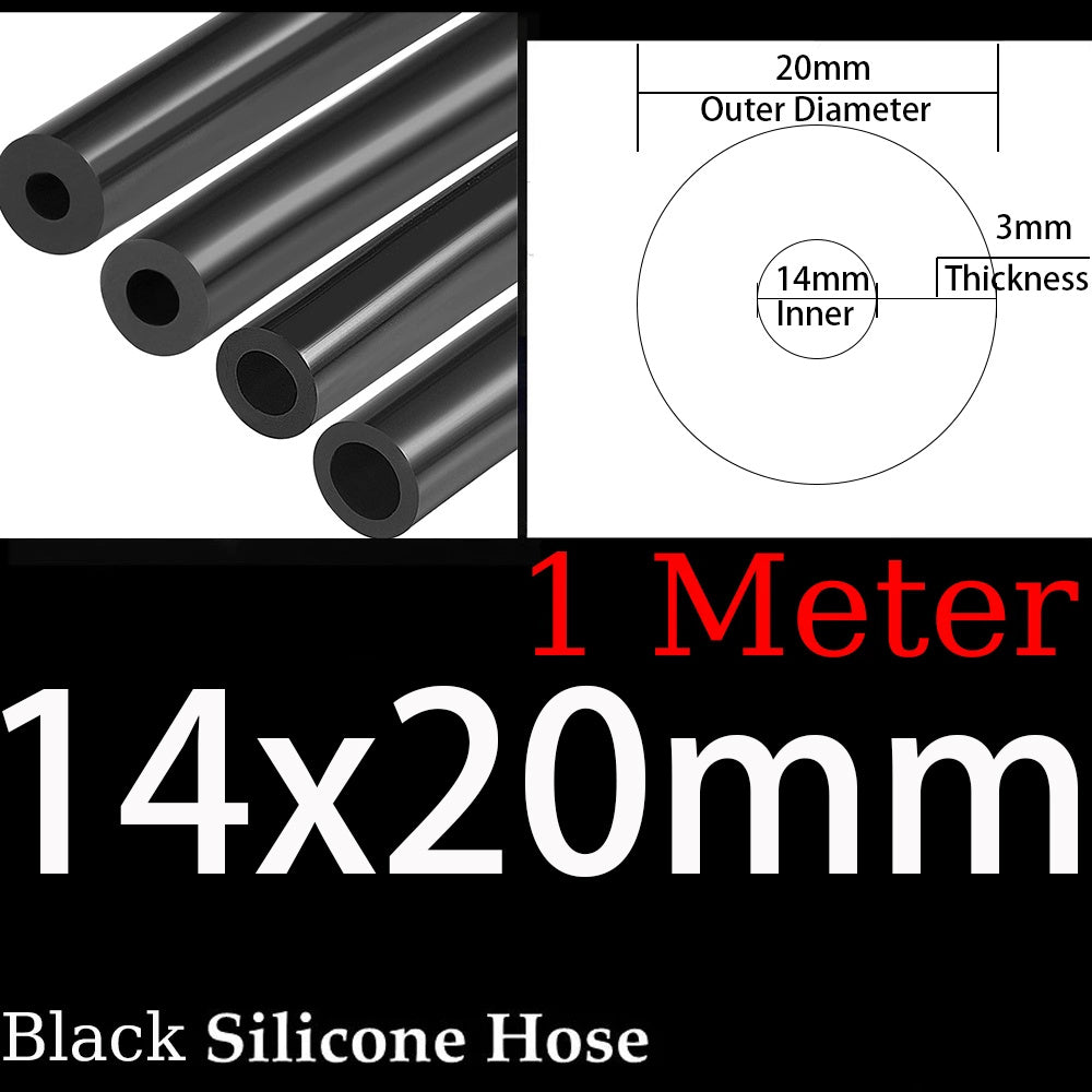 Universal Silicone Vacuum Hose 3/5/4/6/8/10/12/14mm Blue 1m