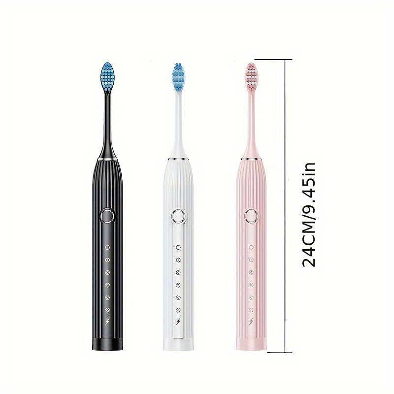 Electric Toothbrush for Couples Soft Bristles USB Rechargeable Oral Care