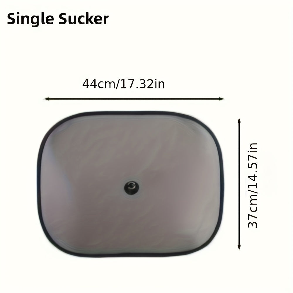 2 dona Avtomobil quyosh nuri shishasi tarmoqni yig'ish oynasi issiqlikni kamaytirish UV himoyasi