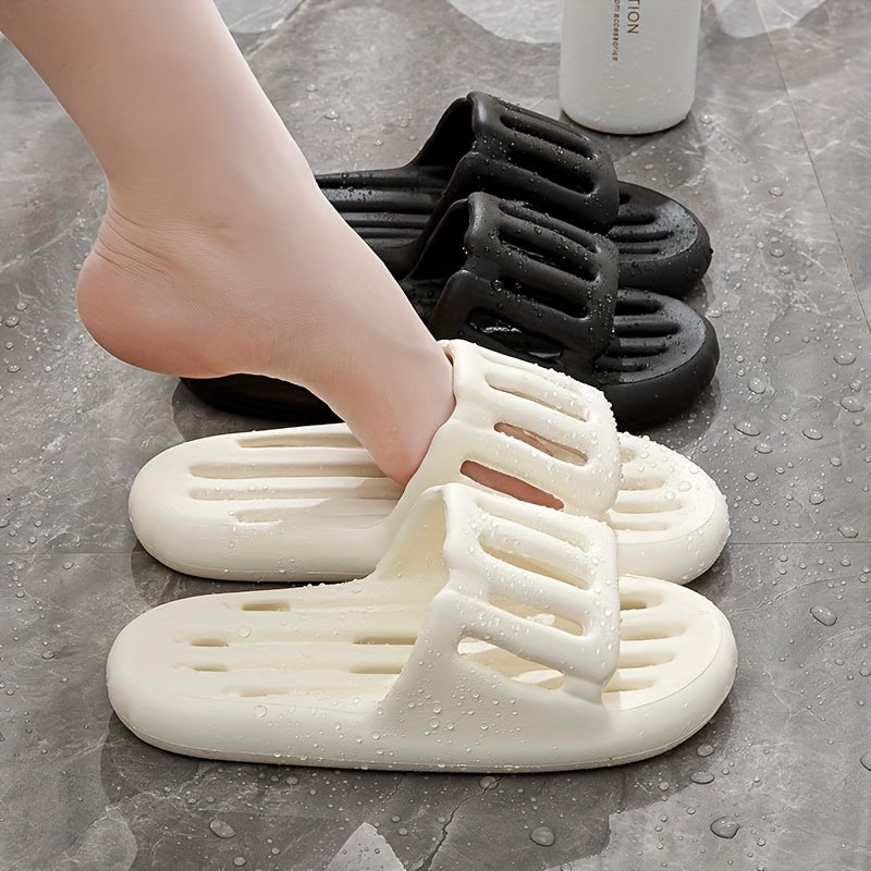Women's Quick-Dry EVA Slide Sandals Open-Toe Summer Indoor Outdoor