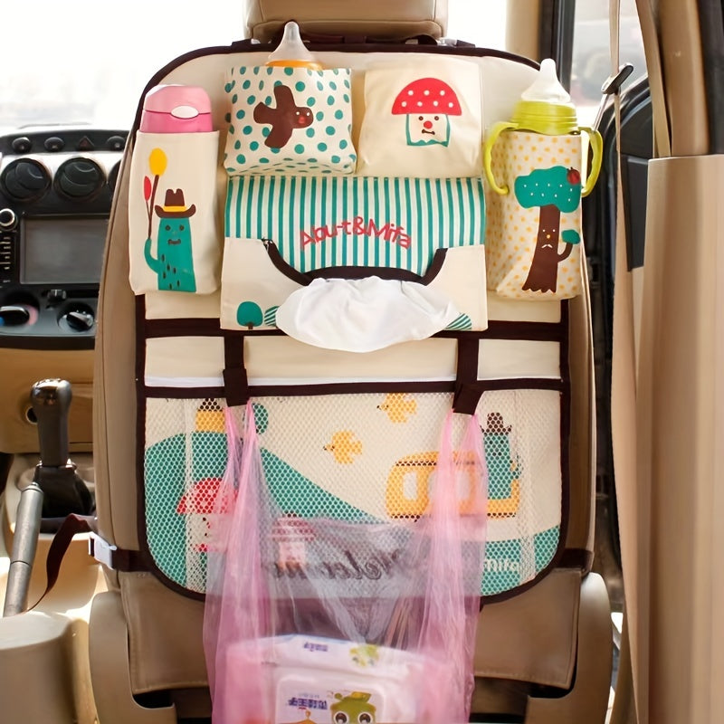 Car Seat Organizer Backseat Storage Bag for Cars and Vehicles