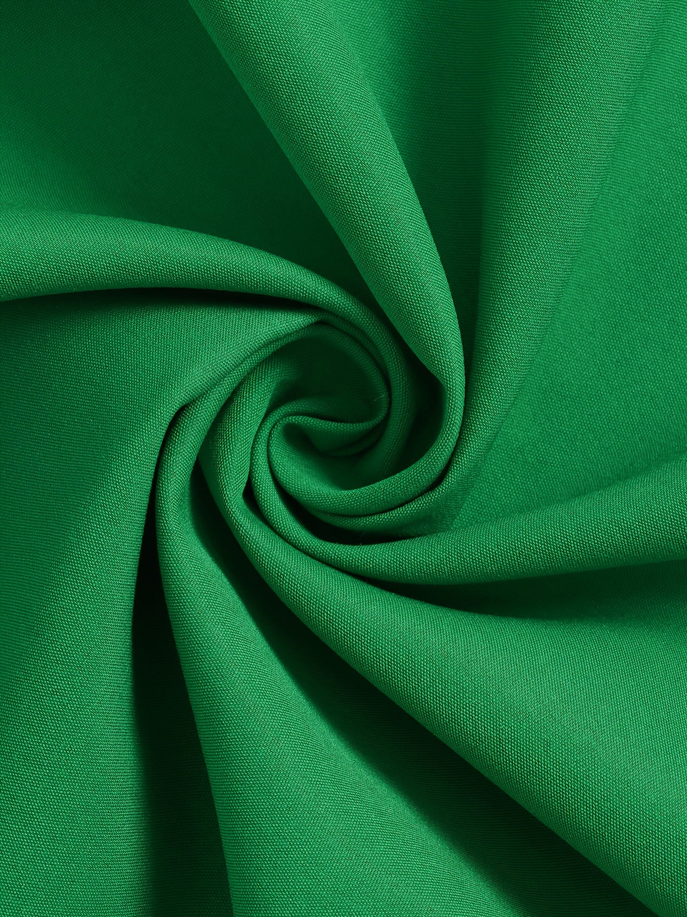 Solid Color Short Sleeve Dress with Button Front for Women