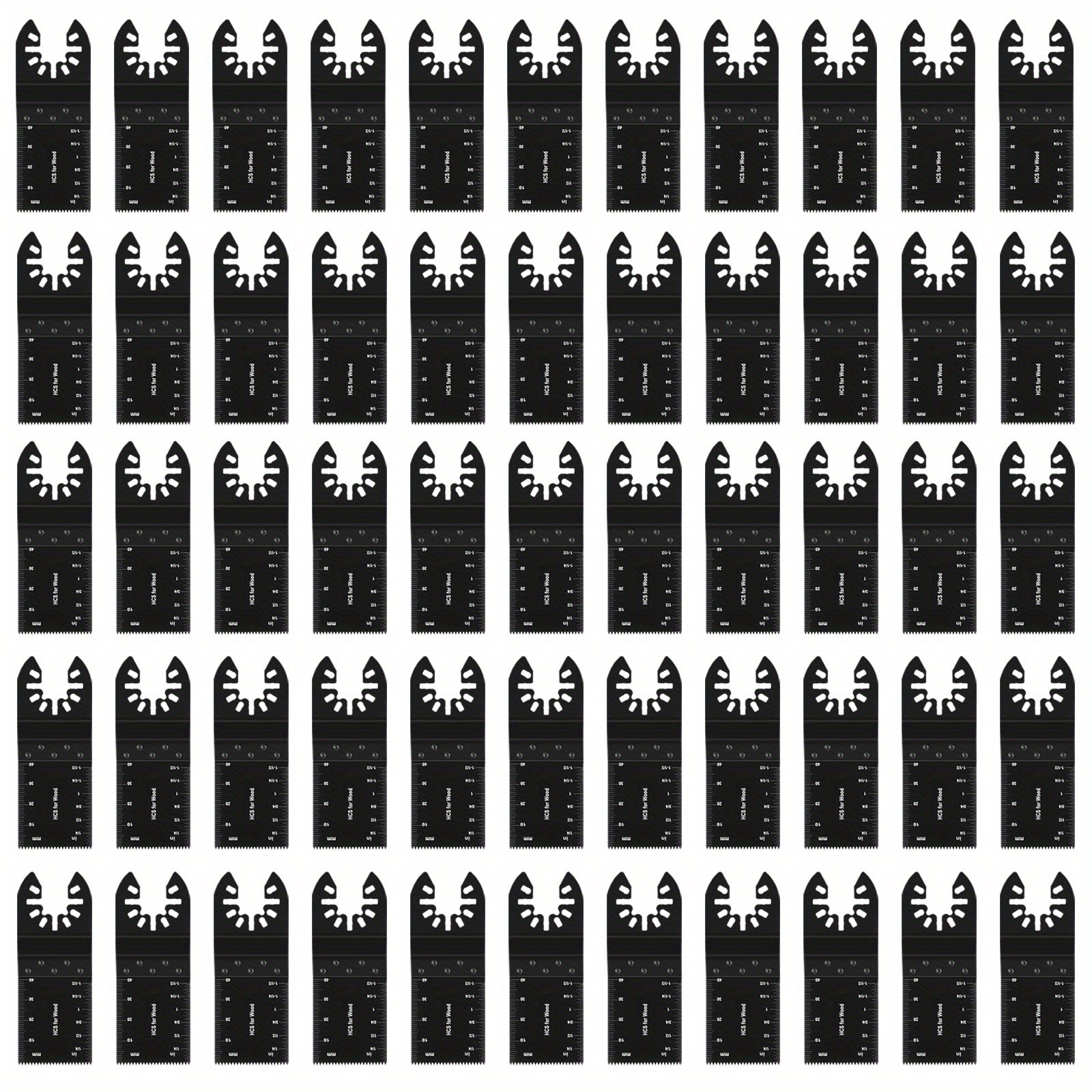 Осциллирующие пилы-ленты диаметром 1-3/8 дюйма для дерева, пластика, мягких металлов, упаковка 100