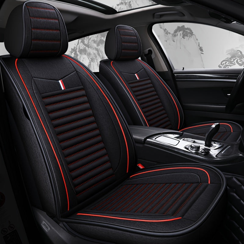 Universal Fit Car Seat Cover Set All-Season Fabric Full Coverage