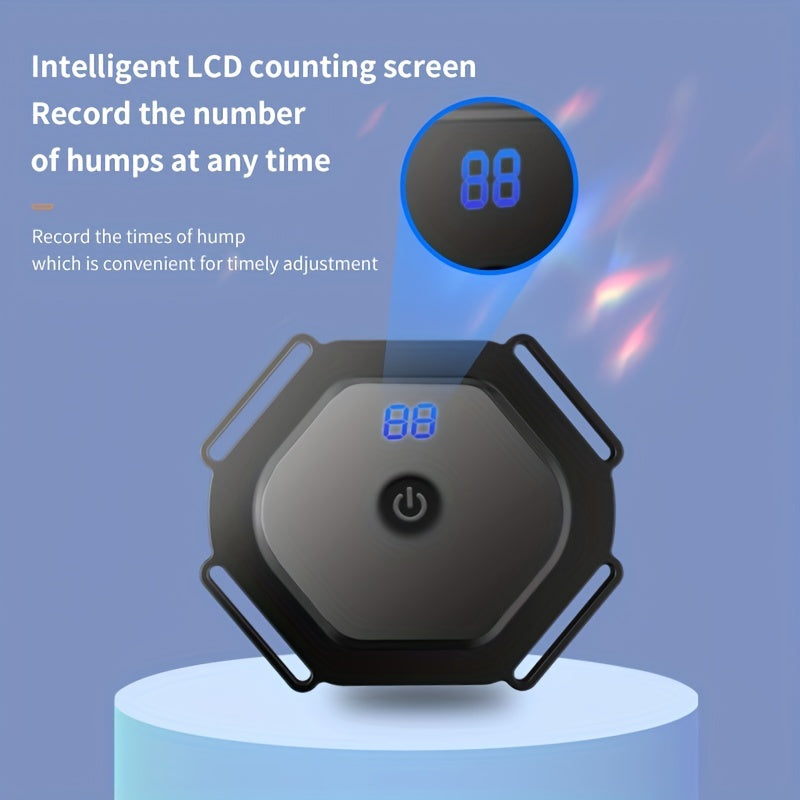 LCD displeyli vibratsiya eslatma qurilmasi erkaklar va ayollar uchun yaxshi holatni rag'batlantiradi, orqada nozik tarzda kiyiladi.
