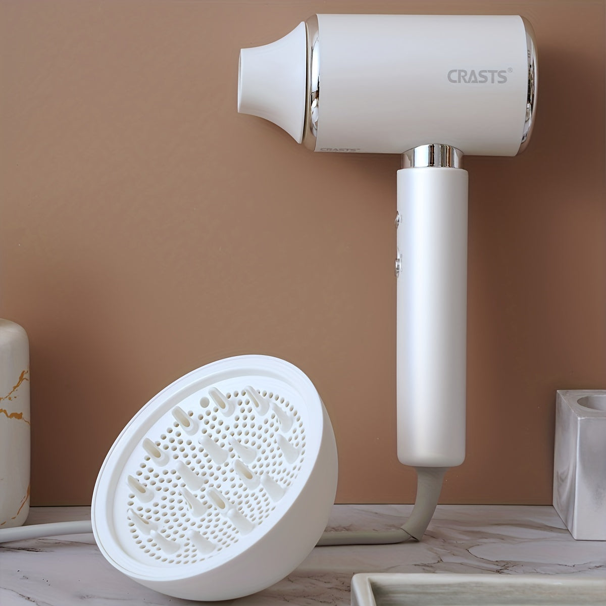 Household Hair Dryer with Negative Ion Care Hot Cold Wind 2000W Plastic