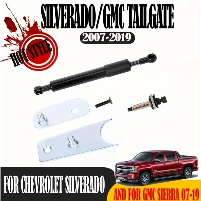 Hydraulic Damping Rod for Pickup Truck Tailgate and Rear Support