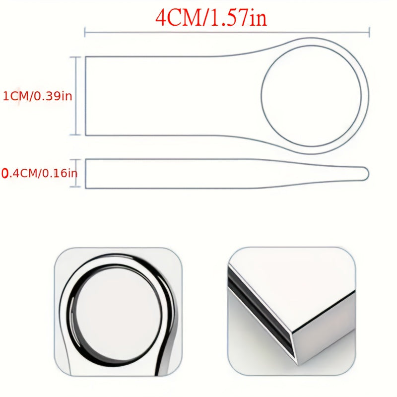 Metal USB Flash Drive 8GB 32GB 64GB High-Speed Data Storage Plug and Play