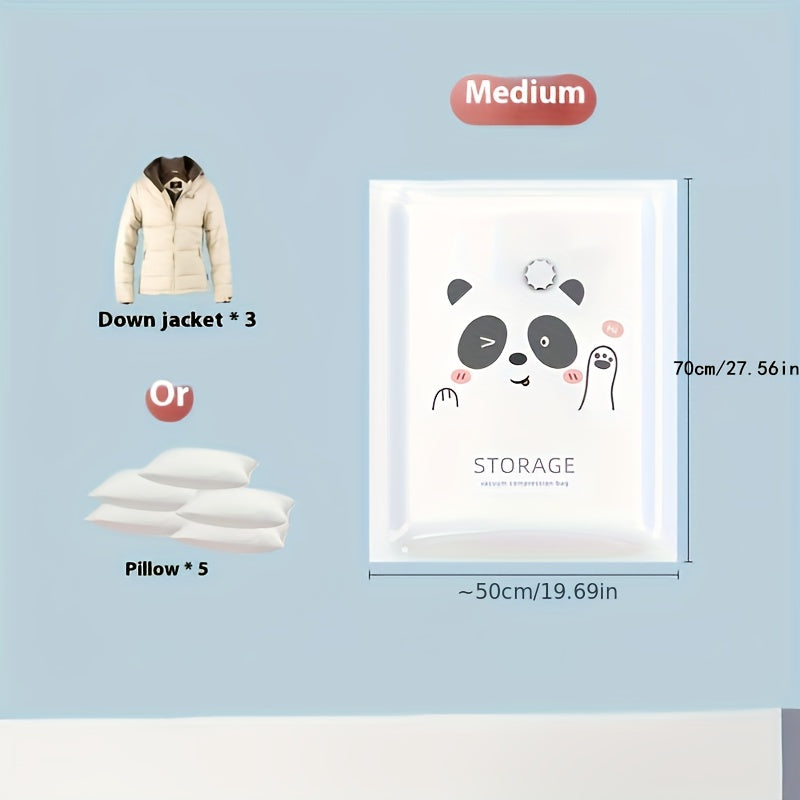 Bolsa de almacenamiento al vacío para ropa de viaje, ropa de cama, edredones, mantas, gran capacidad