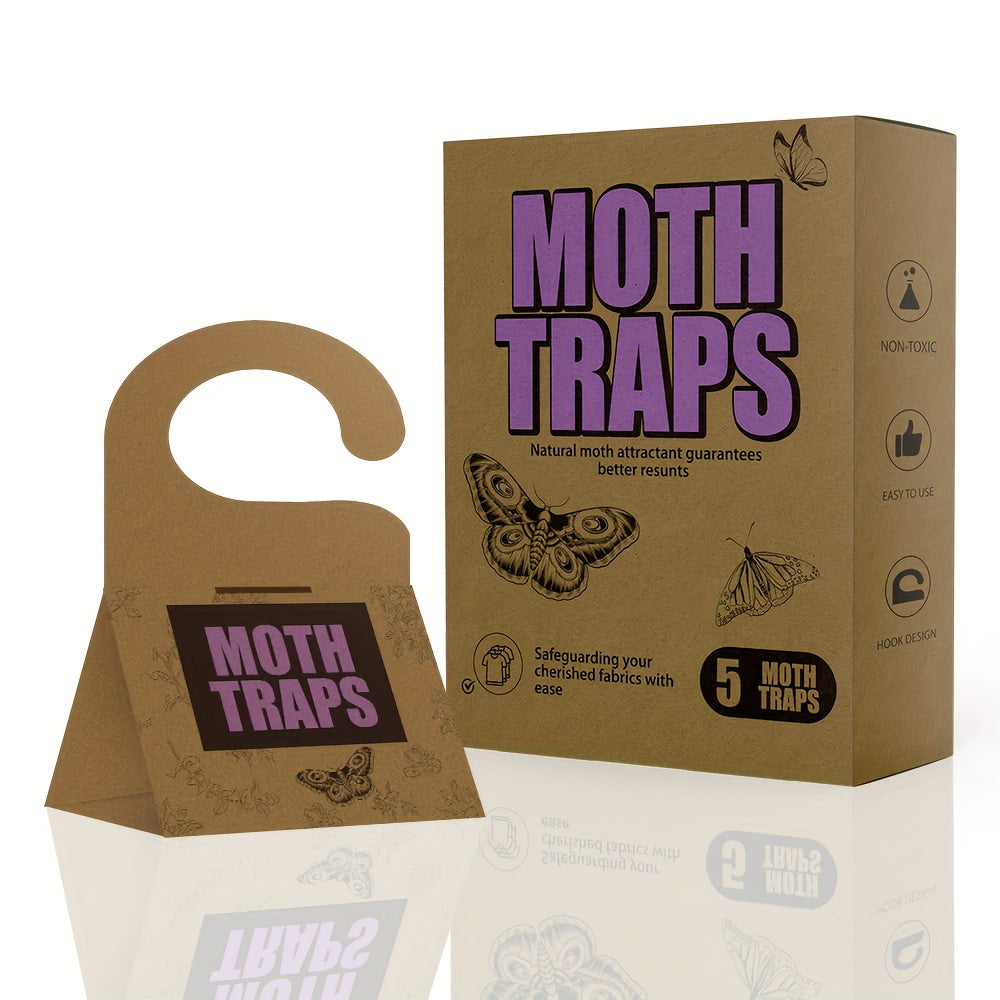 Trampa para ácaros de cartón para uso unisex 12.7cm libre de químicos y no tóxica para armarios