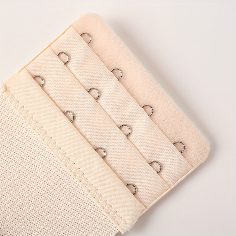 3-Piece Set of Mixed Color Bra Extenders and Adjustable Straps for Women