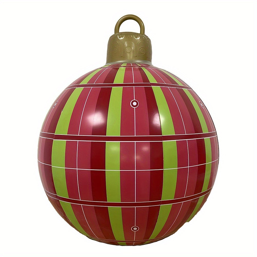 Inflatable Christmas Balls PVC Ball Decorations for Gardens and Entrance Halls