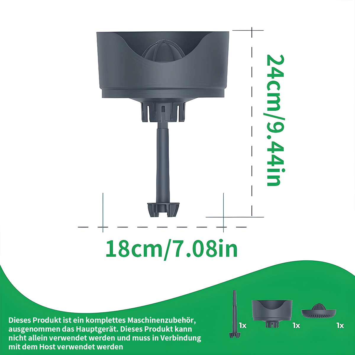 Набор аксессуаров для соковыжималки из продуктов питания, разделитель апельсинов и лимонов, безопасен для посудомоечной машины