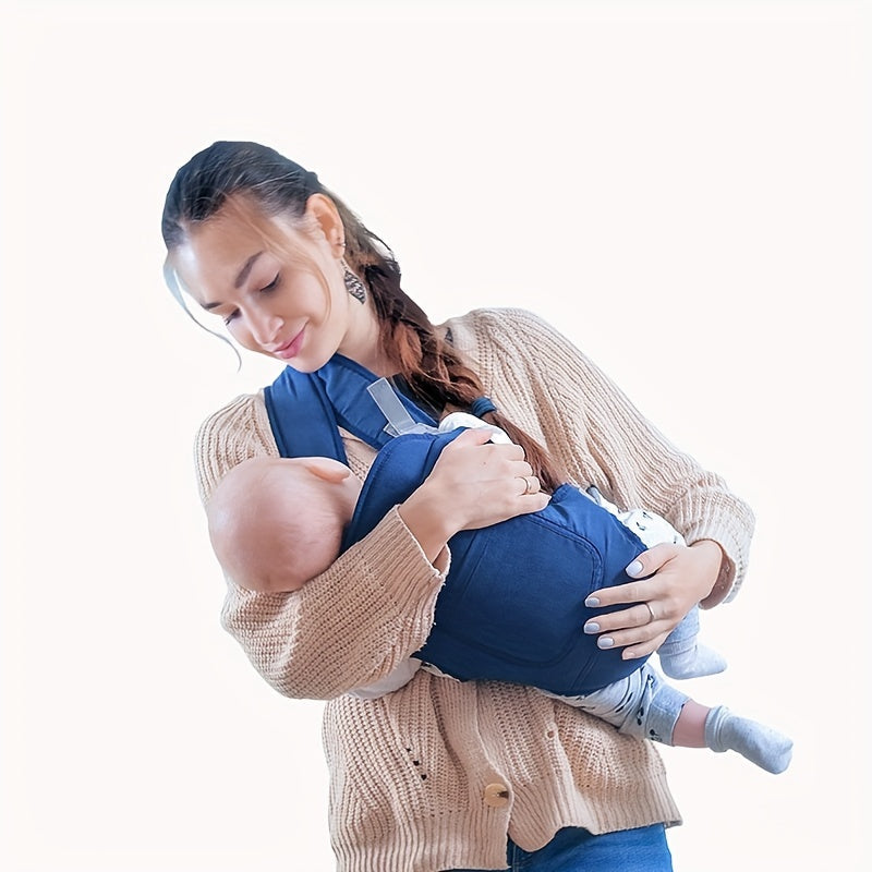 Baby Carrier with Shoulder and Front/Rear Straps for Secure and Comfortable Use
