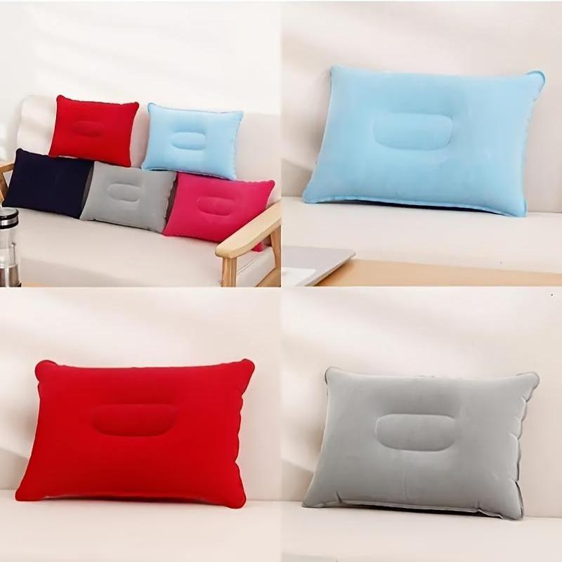 Portable Inflatable Travel Pillow for Camping Napping and Relaxation