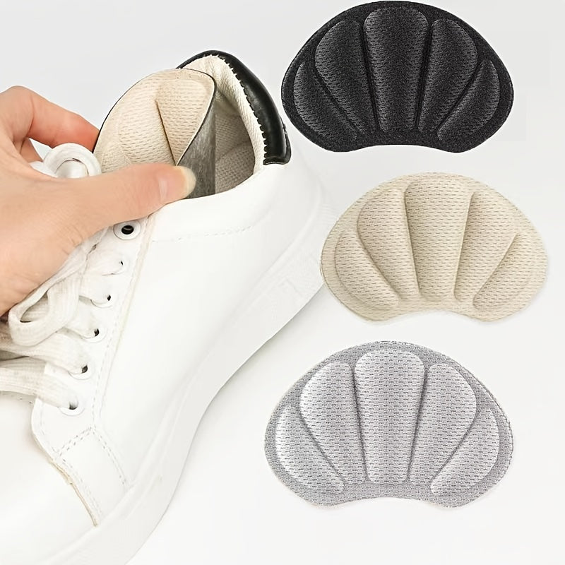 Unisex Heel Cushion Pads Self-Adhesive Sponge Inserts for Blister Prevention