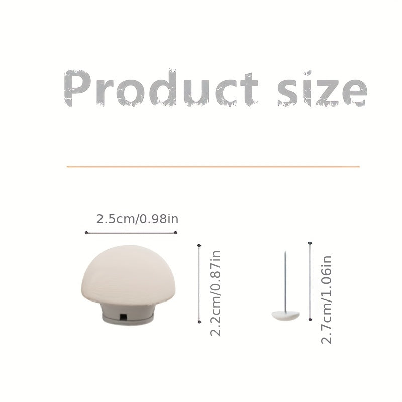 Multifunctional Mushroom Shape Curtain Clips for Quilts and Sheets Reusable and Easy to Use