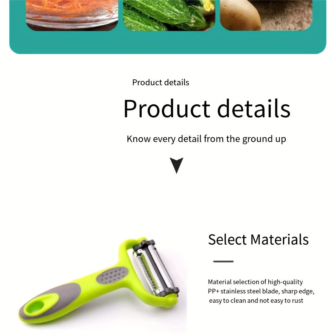 3 ta oshxona asbobi to'plami: qobuq, maydalagich, sabzavot kesgich, meva va sabzavotlar uchun