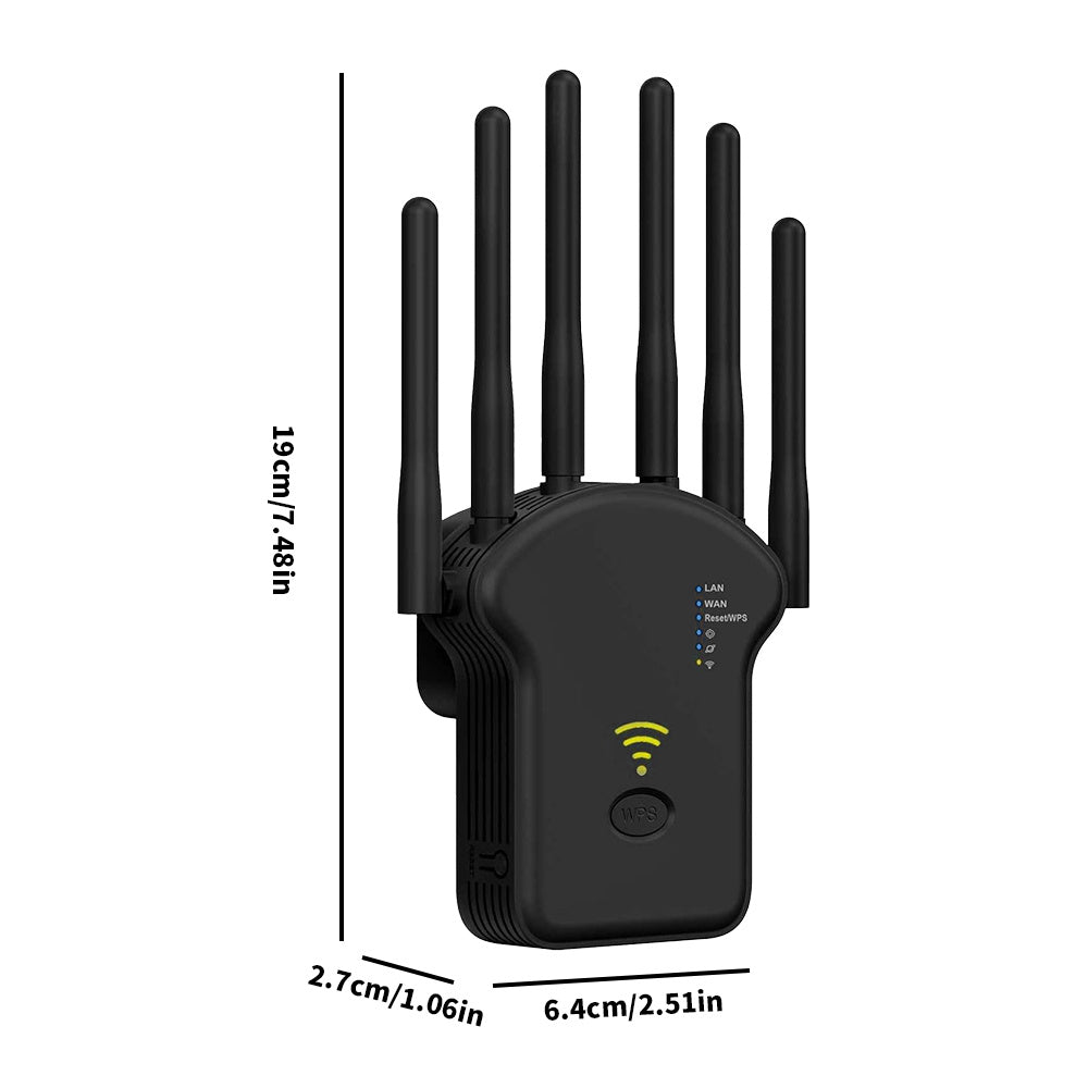 Momotor-WiFi Signal Booster увеличивает диапазон покрытия дома с помощью усиления и расширения беспроводного сигнала 2.4GHz до 300Mbps.