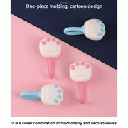 Cartoon Cat Paw Quilt Holder Anti-Slip Bedding Clips No Mark Adhesive for Duvet Covers