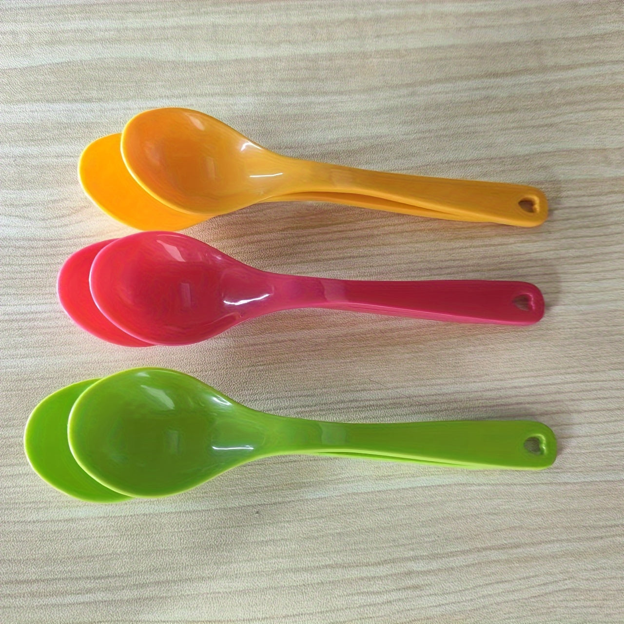 Multi-Purpose Plastic Spoon for Dining Coffee Sweets and Mixing Cocktails