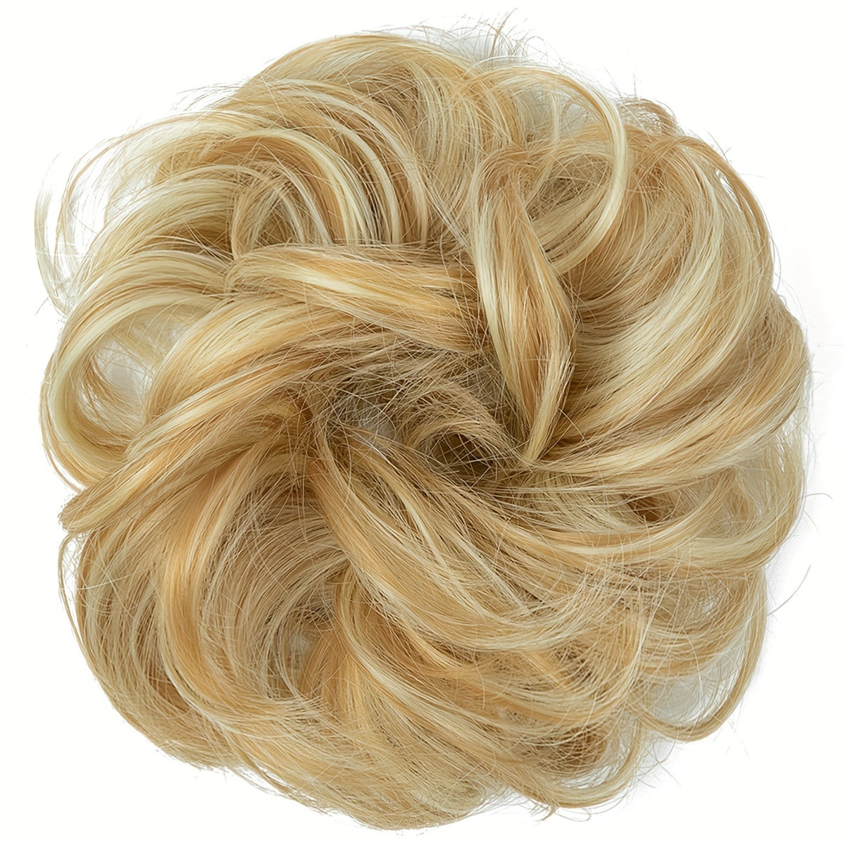 Women's Hair Wig with PET Material, High Gloss, Sewn Connection, 50g
