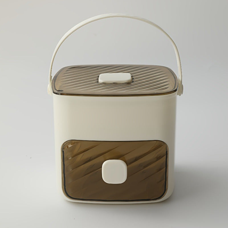 Large 48-Grid Ice Cube Tray Food Grade Plastic Refrigerator Compatible