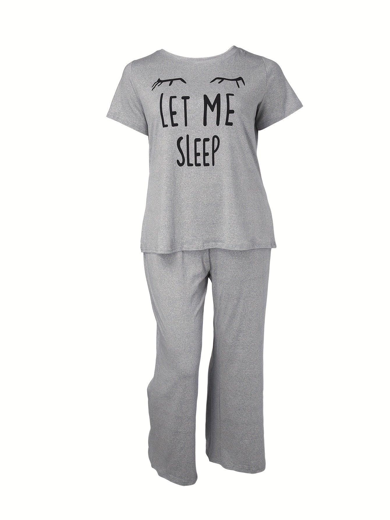 Girls Cotton Alphabet Printed Casual Home Suit