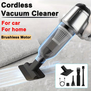 Wireless Handheld Vacuum Cleaner 80W Portable Dust Remover with 4000mAh Battery