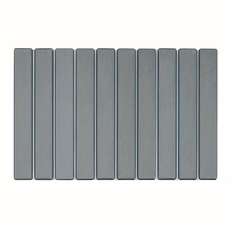 Large Diatom Mud Folding Table Mat Non-Slip Quick-Drying Shower Rug