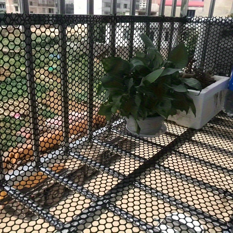 Reptile Safety Net Transparent Mesh for Balcony Window Fall Prevention Durable Easy Install Indoor Outdoor
