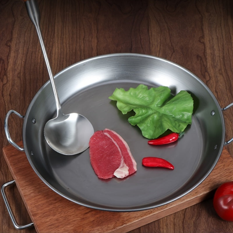 13-Inch Cast Iron Skillet Frying Pan for Cooking Steak Pizza Chicken Durable Sturdy