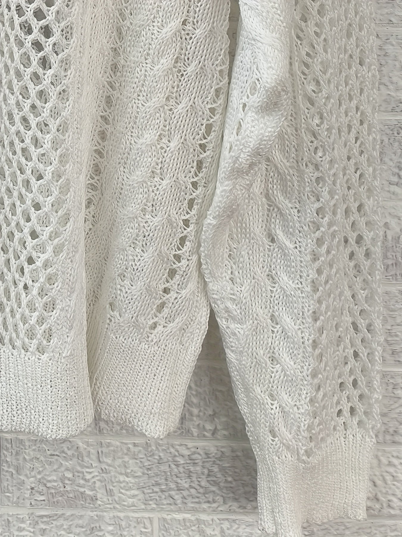 Women's Plus Size Skull Graphic Cardigan Oversized Long Sleeve Mesh Beige Black