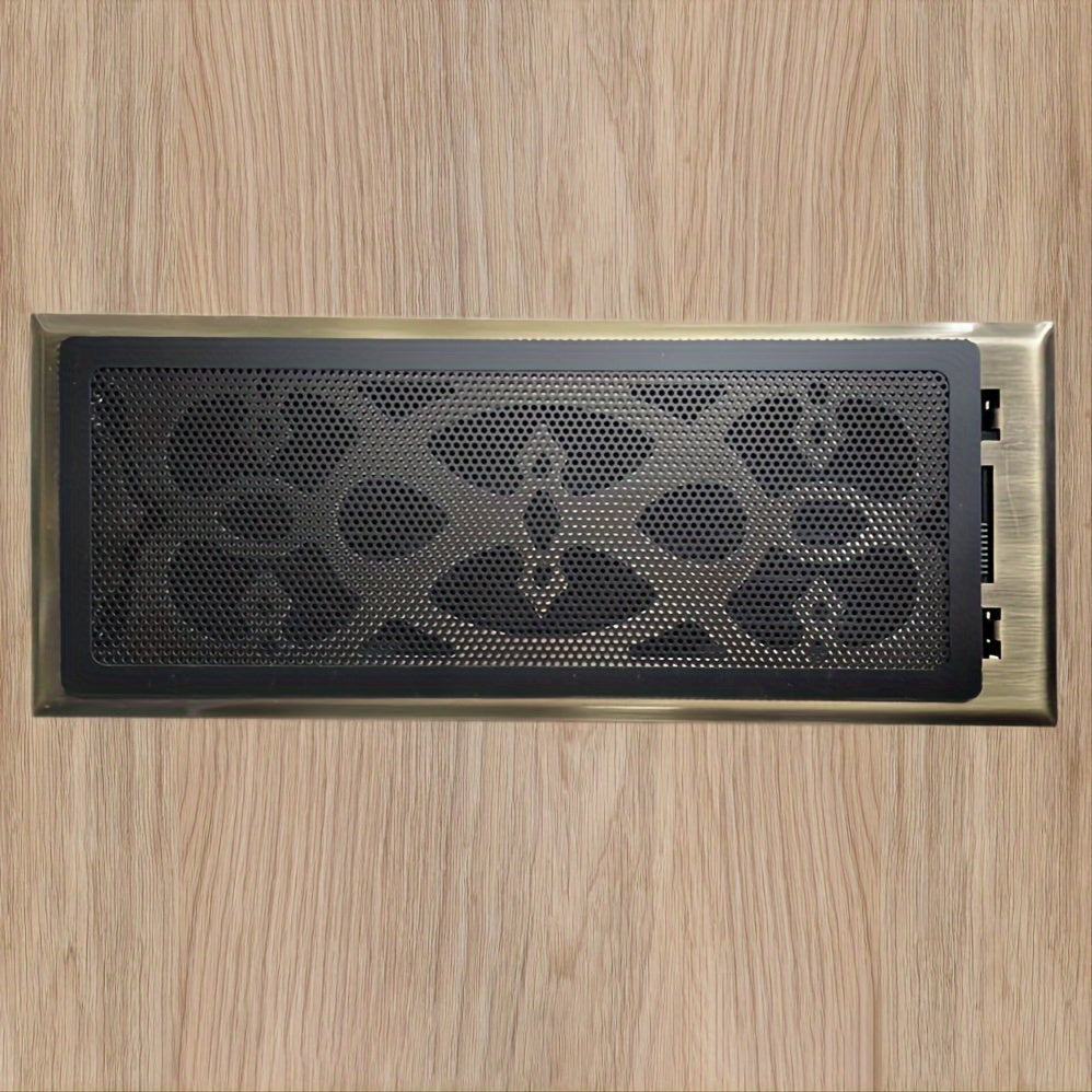 2 dona hasharotlarga qarshi qopqoq uchun pol registri tutqichlari, tozalash uchun uy ventilatsiya qopqog'i tarmog'i filtri