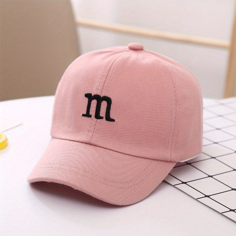 Children's Cotton Baseball Cap for Boys and Girls Adjustable Sun Protection All-Season