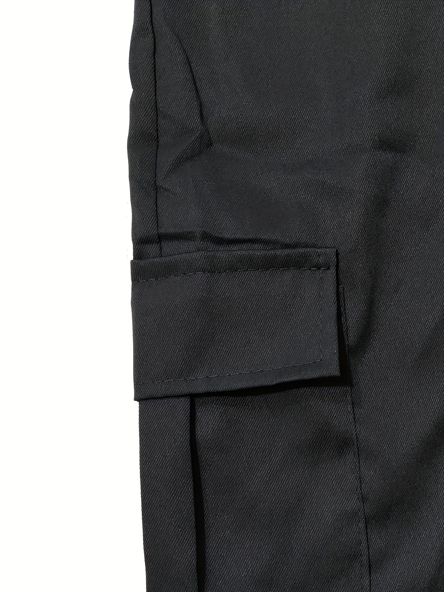 Pantalones cortos cargo oversize para hombre, poliéster de color sólido, tallas grandes, para exteriores, entrenamiento, estilo callejero