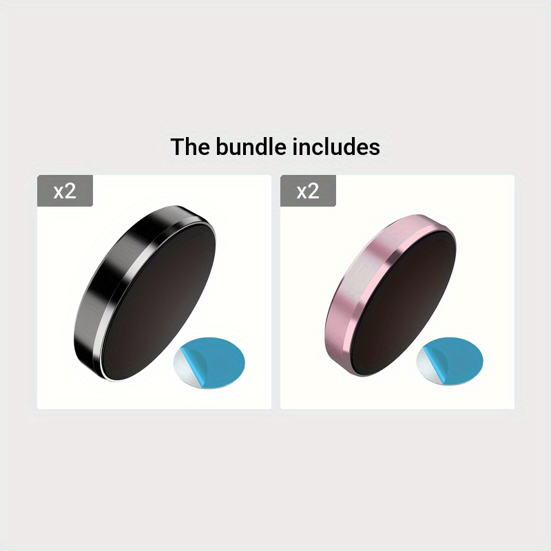 Universal Magnetic Phone Holder for Car and Desk, Adjustable, Durable Material