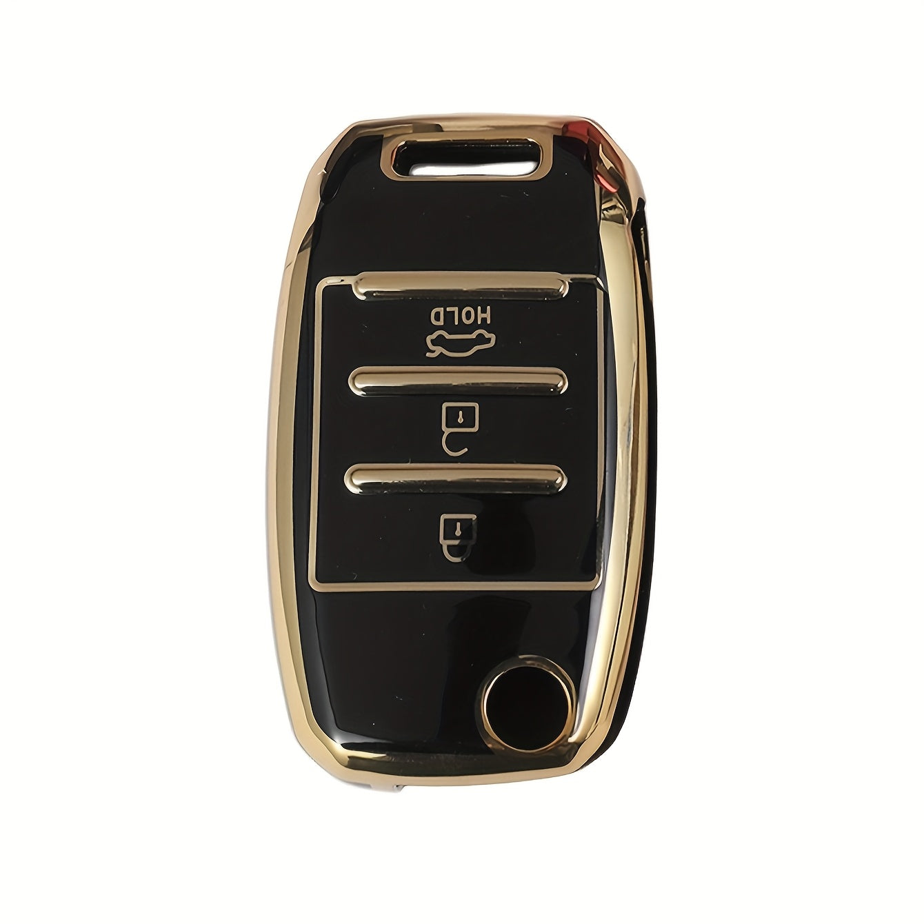 Universal TPU Soft Car Key Cover for Folding 3-Key Protector