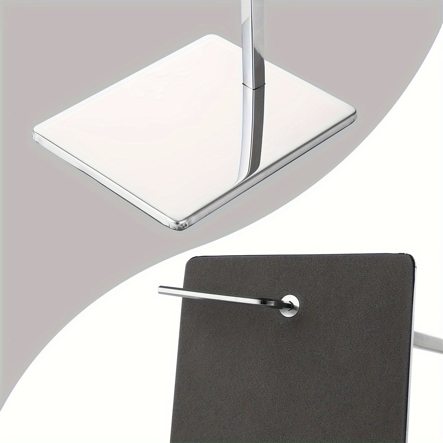 Adjustable Stainless Steel Hanging Display Rack for Clothing and Wallets