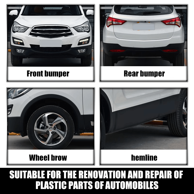 Crema de reparación de arañazos de plástico para parachoques y paneles de coche utilizada para oxidación