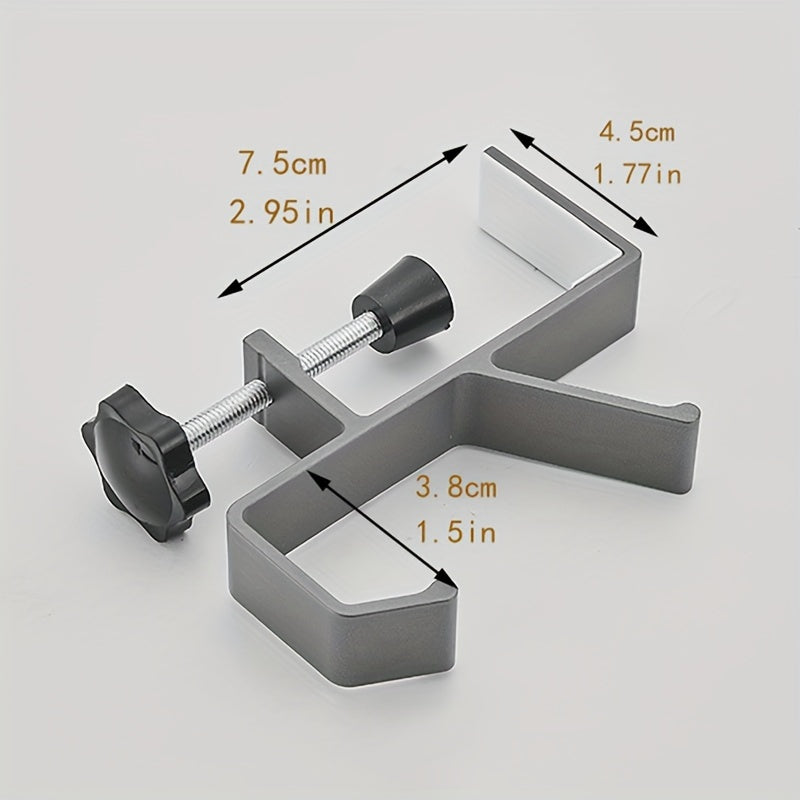 Aluminum Wall Hook for Organization and Storage Easy to Install Lockable