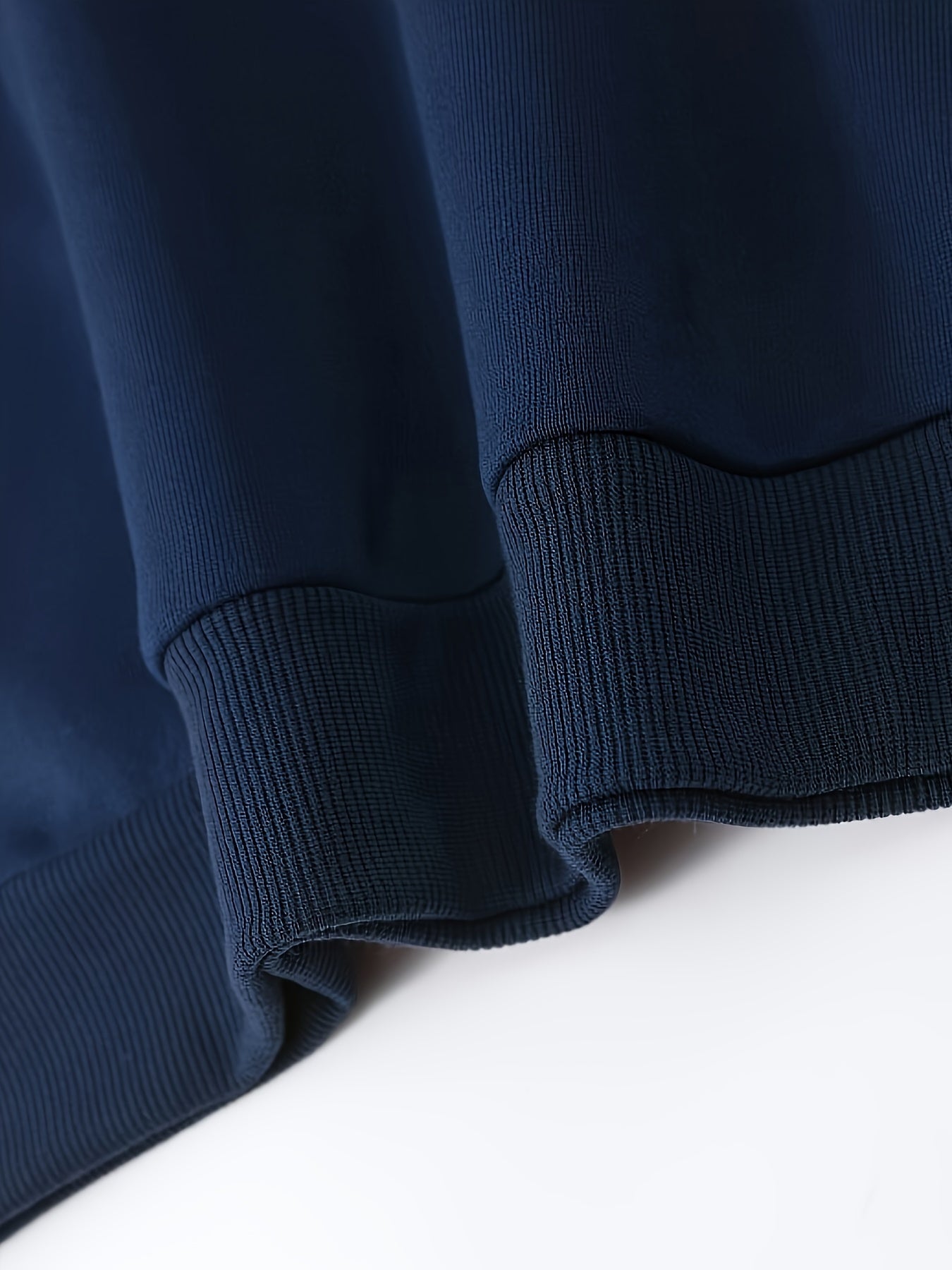 Большой размер темно-синяя куртка с тигровым принтом, капюшоном, карманами и молнией