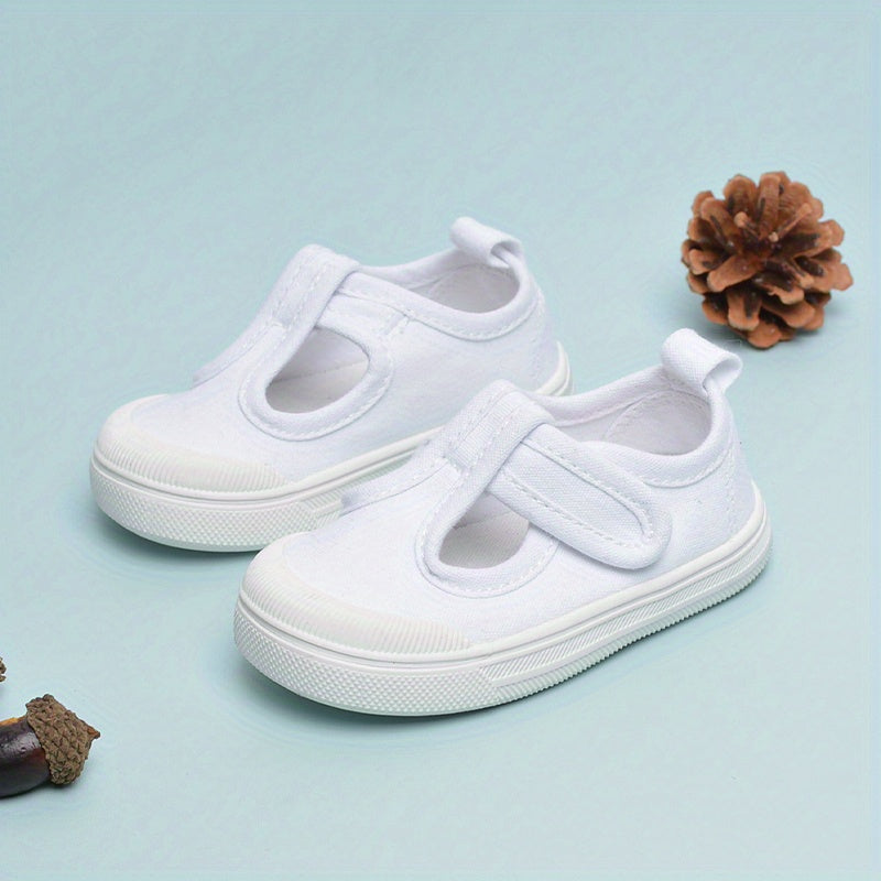 Nafas oladigan kanvas krossovkalar, o‘g‘il va qizlar uchun, yengil, sirpanmaydigan, bahor va yoz uchun