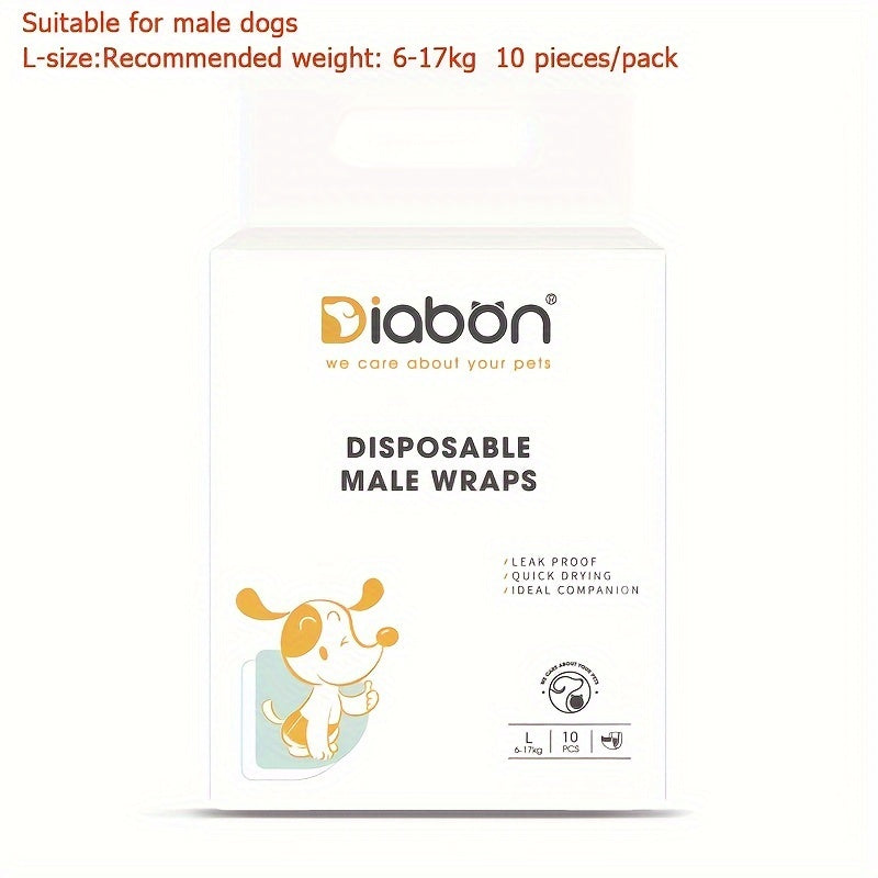 Pañales para perros para mascotas pequeñas, secado instantáneo, a prueba de fugas, suaves, multidireccionales