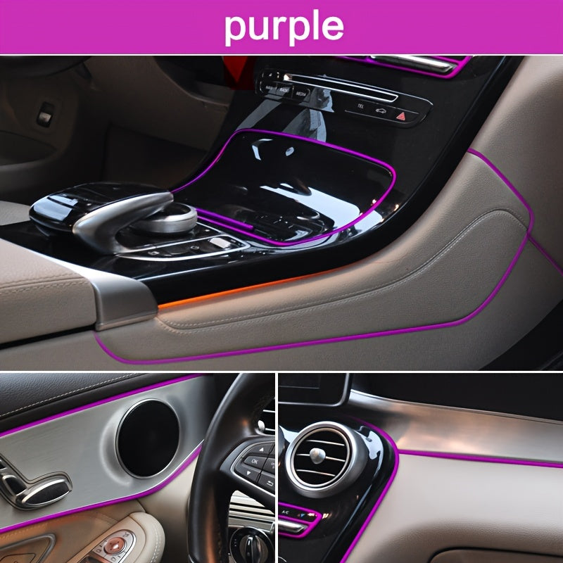 Universal Car Moulding Decoration Flexible Strips 5M Interior Auto Trim